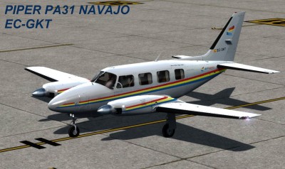 Piper PA31 Navajo Carenado FSX/P3D