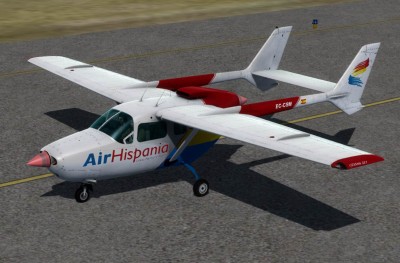 Carenado Cessna 377 HD Skymaster EC-CSM FSX/P3D
