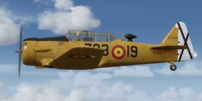 Aeronave EC-DUN de la Fuerza Aérea Española