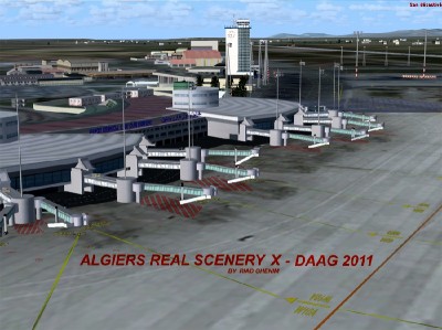 Escenario DAAG - Algiers International Airport